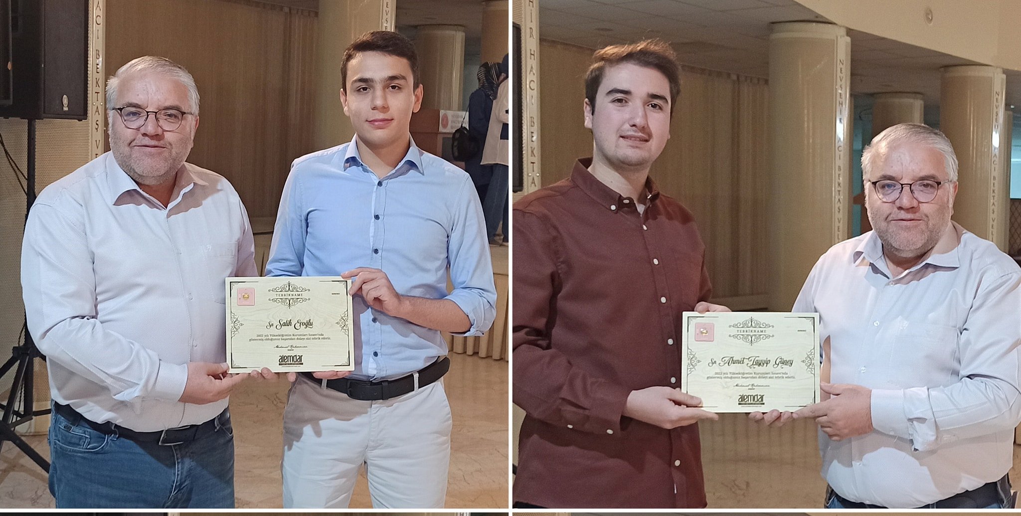 20 öğrenciye 1¹er gram altın hediyesi