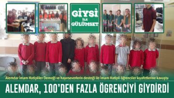 Yüzler, giysi ile gülümsedi