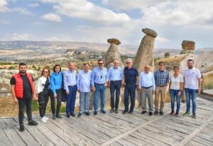 Alman Ticaret Odaları Birliği Başkanı Kapadokya’daydı