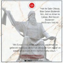 Altunkaya’tan Ahilik haftası mesajı