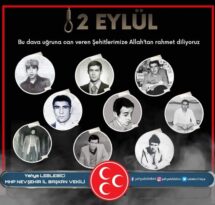 Leblebici Ülkücü şehitleri andı