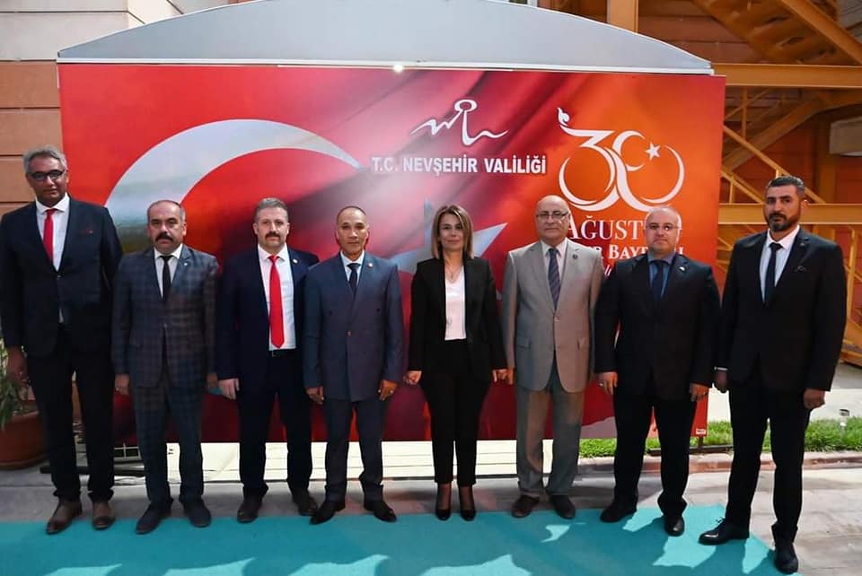 Resepsiyona Başkan vekili Leblebici ve yönetimi katıldı