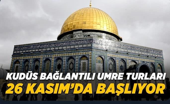 İlk umre turu 26 Kasım’da başlıyor