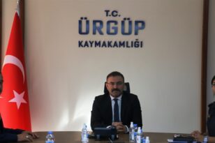 Başkan Korkmaz’dan Kaymakam Caner’e kutlama