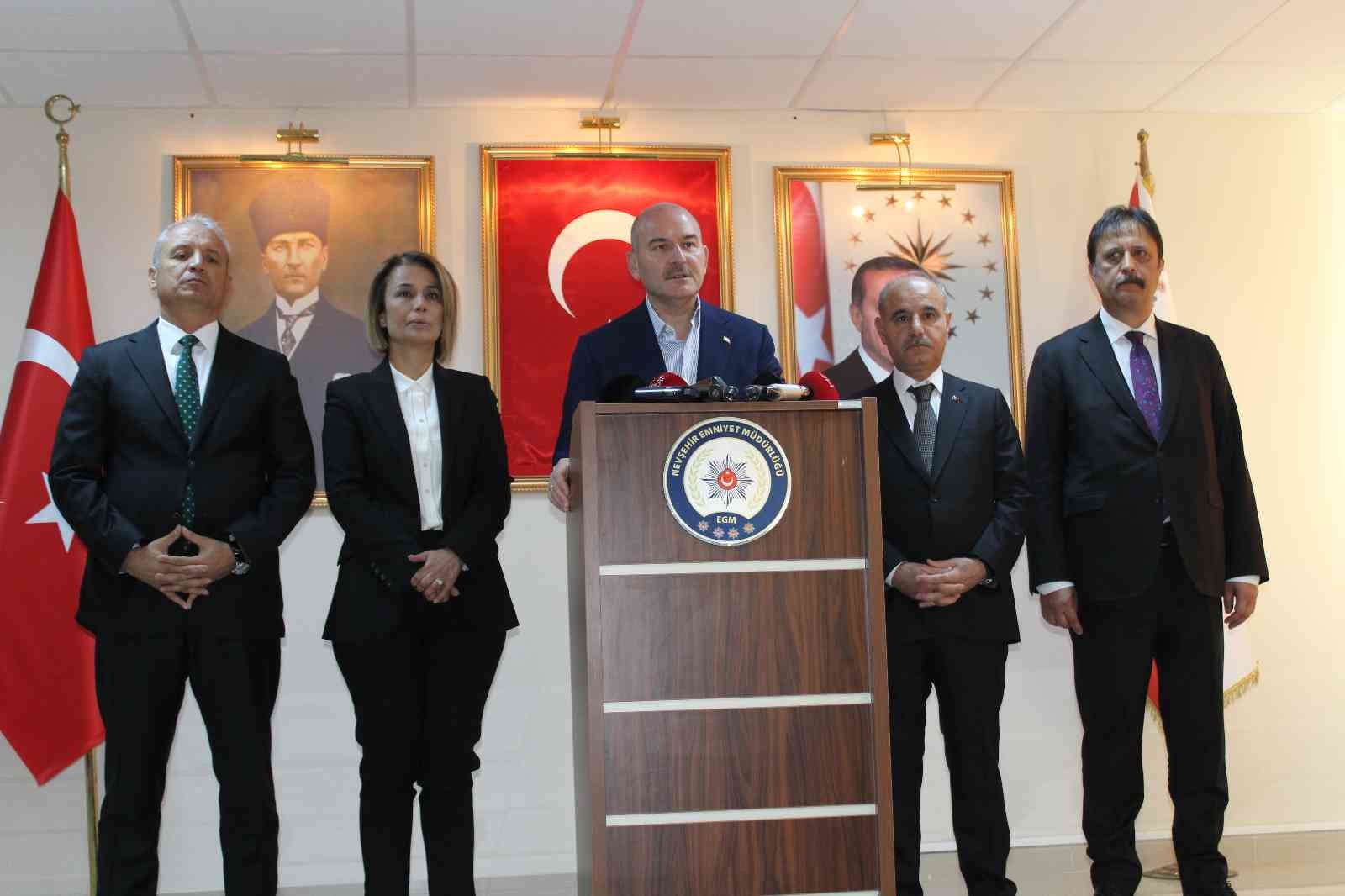Nevşehir tarihinin en büyük uyuşturucu operasyonunu Bakan Soylu yönetti