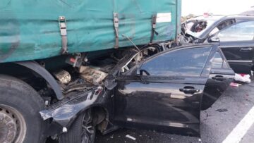 Nevşehir’de dolu yağışı zincirleme kazaya neden oldu: 2 ölü, 8 yaralı