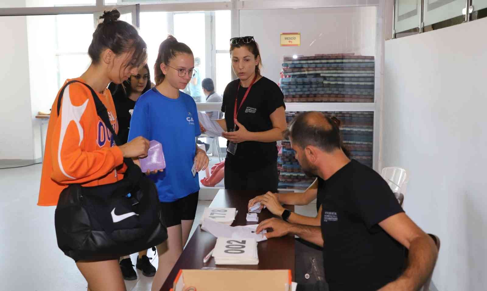 NEVÜ Spor Bilimleri’nde özel yetenek sınavı seçmeleri başladı