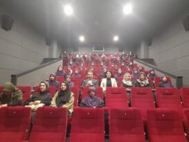 Başkan Güneş kuran kursu öğrencilerin sinema keyfine ortak oldu