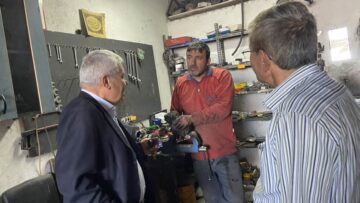 Başkan Gülmez sanayi esnaflarını ziyaret etti