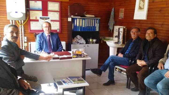 CHP heyetinden muhtarlar günü ziyareti