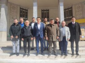 Başkan Çiftçi muhtarları ağırladı