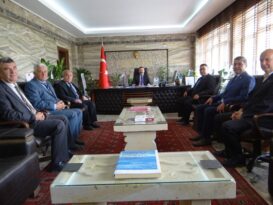 İYİ Parti heyetinden Kaymakama ziyaret