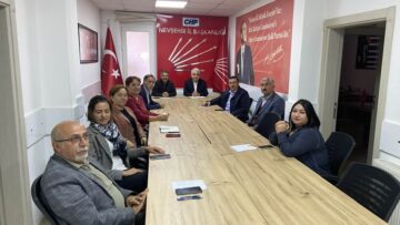 Nevşehir CHP’de ilçe başkanları toplantısı yapıldı
