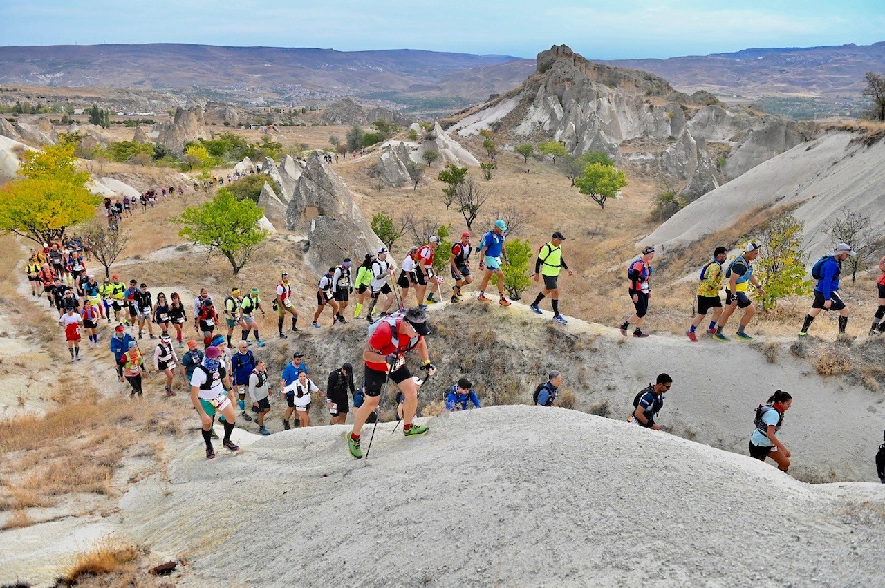 Kapadokya’nın kalbi hafta sonu Ultra-Trail koşusu için attı