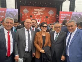 MHP Nevşehir İl Başkanı Kaya, Konya açık hava toplantısına katıldı