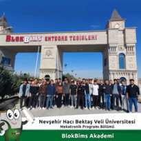 BlokBims Akademi NEVÜ Mekatronik Programı Bölümü Öğrencilerini Ağırladı