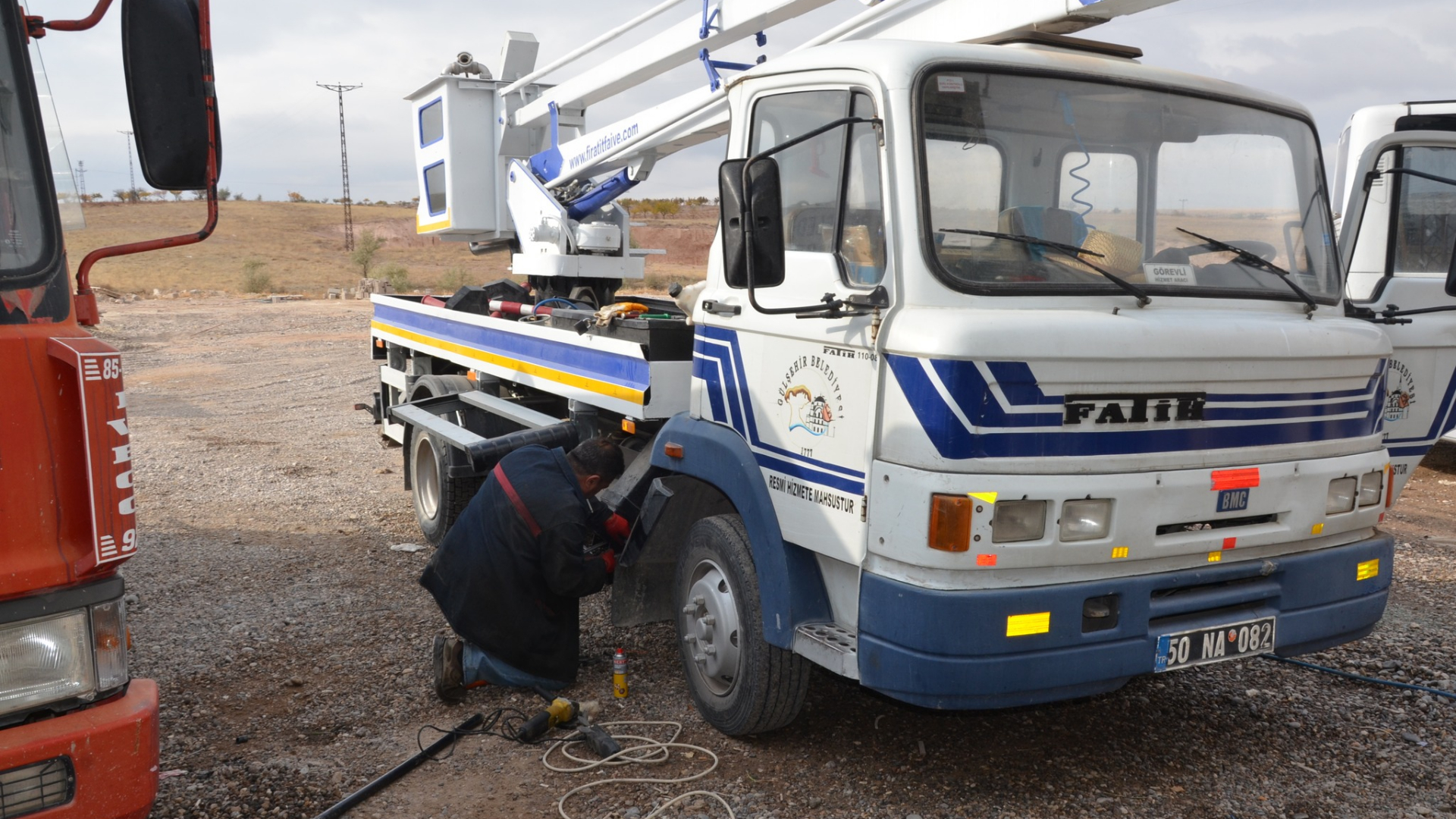 Gülşehir belediyesinde kışlık bakım maratonu