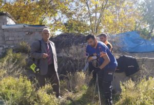 Nevşehir’de kuyuya düşen köpek kurtarıldı