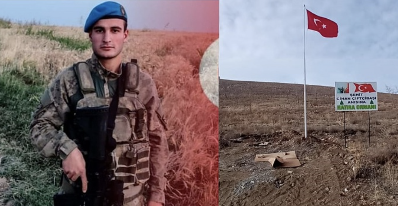 Şehit Cihan Çifçibaşı için Derinkuyu’da hatıra ormanı