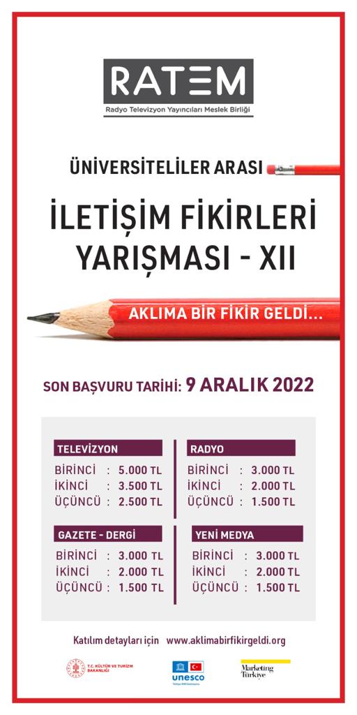 RATEM’den iletişim fikirleri yarışması
