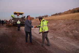 Nevşehir Toki 1410 konut ile terminal arasına yeni bağlantı yolu…