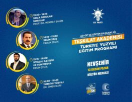 Ak Parti’de Teşkilat Akademisi başlıyor