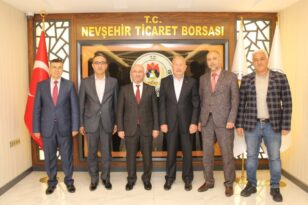 TSE Başkanı Şahin’den Borsa Başkanı Salaş’a Ziyaret