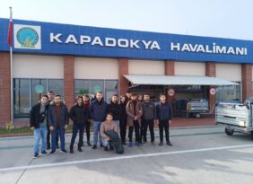 NEVÜ’lü öğrencilerden Kapadokya Havalimanı’na teknik gezi