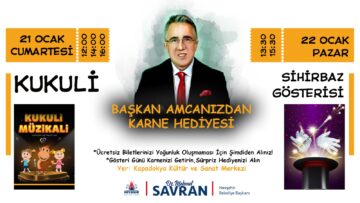ÇOCUKLARIN KARNE HEDİYESİ HAFTA SONU NEVŞEHİR BELEDİYESİ’NDEN
