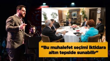 “Bu muhalefet seçimi iktidara altın tepside sunabilir”
