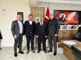 Başkanlardan bürokratlara hayırlı olsun ziyareti