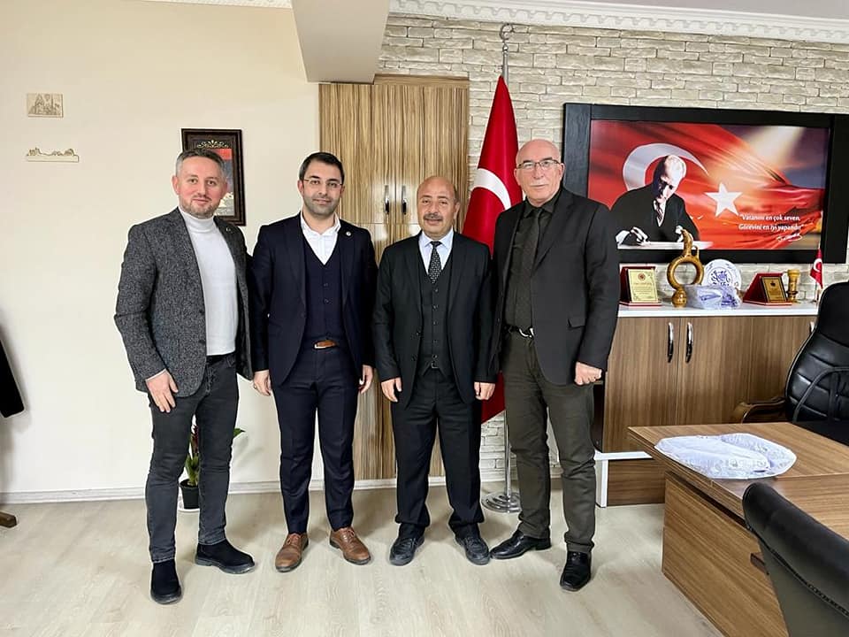 Başkanlardan bürokratlara hayırlı olsun ziyareti