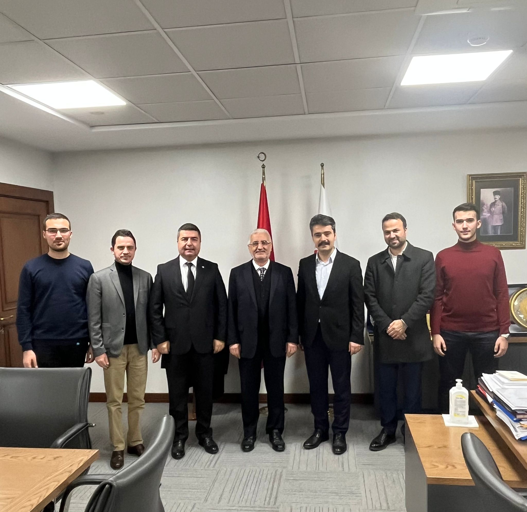 Genç Nevşehirliler Derneği’nden Ziraat Bankası Yönetim Kurulu Başkanı Dr. Ahmet Genç’e Ziyaret