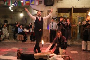 Gazeteciler NGC’nin organize ettiği Türk gecesinde doyasıya eğlendi