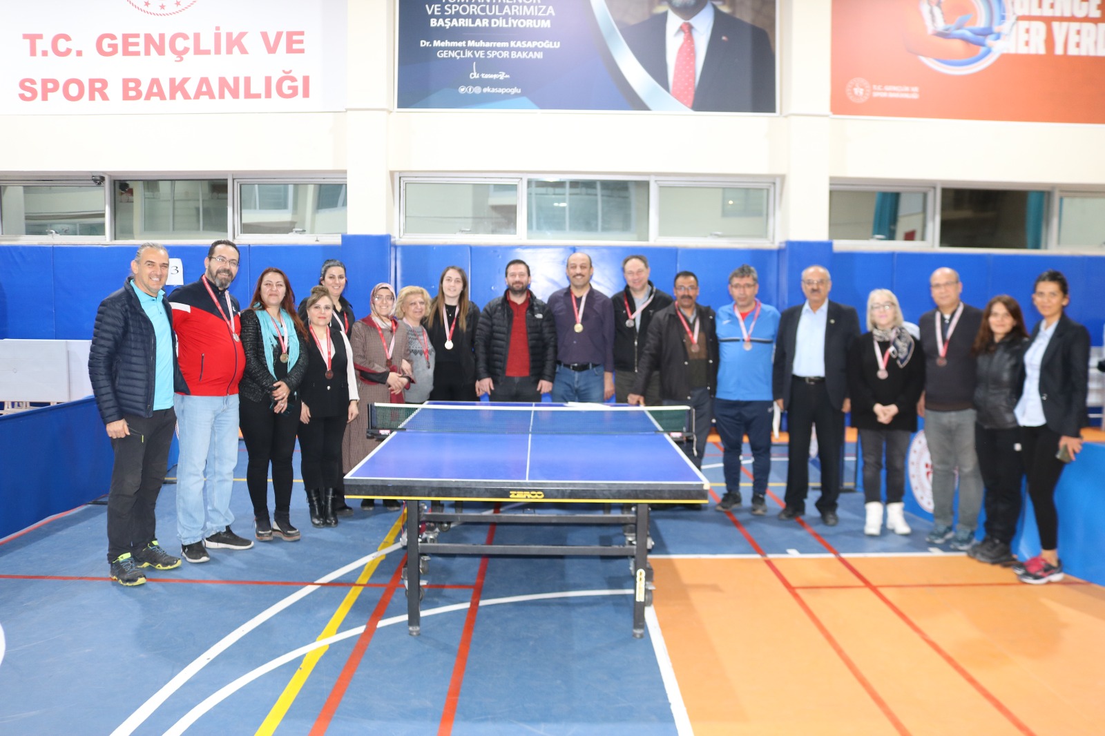 NGC’DEN BASIN MASA TENİSİ TURNUVASI