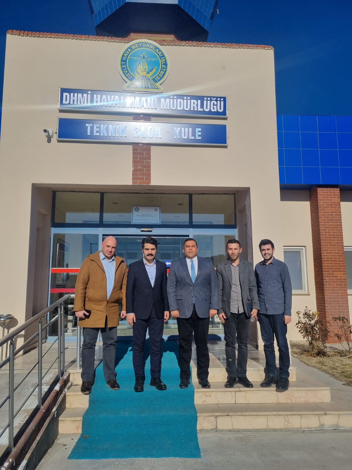 Genç Nevşehirliler Derneği’nden Kapadokya Havalimanı Müdür Yardımcısı Mehmet Ada’ya Ziyaret