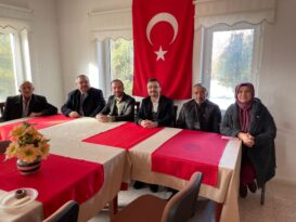 İYİ Parti heyetinden Gazi Didinmez’e ziyaret