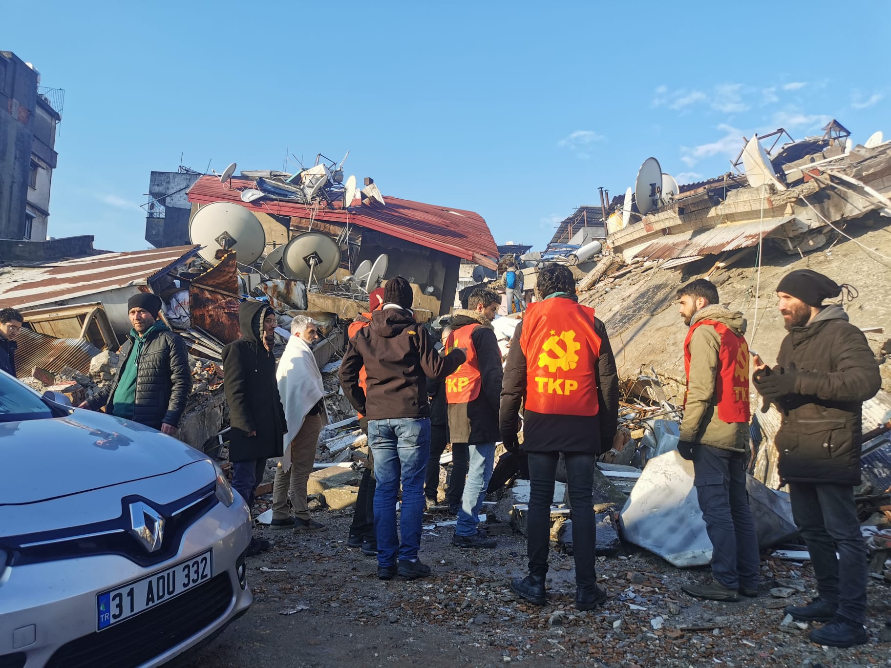 TKP Deprem Bölgesinden Bildiriyor