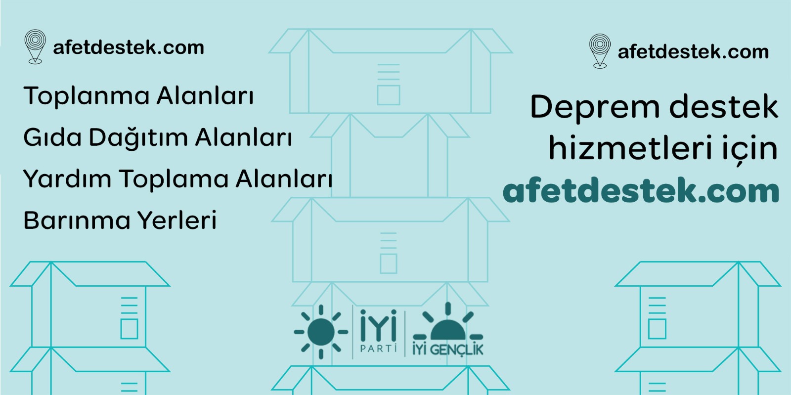 İYİ Gençlik’ten deprem bölgesindeki ulaşımı ve bilgi akışını kolaylaştıracak proje!