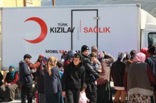 Kızılay Mobil Sağlık Ekiplerinin Lokasyonları Güncellendi