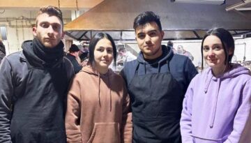 Aşçılık bölümü öğrencilerinden depremzedelere destek