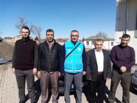 Türkoğlu’nda depremzedelere manevi destek olacaklar