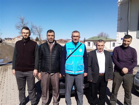 Türkoğlu’nda depremzedelere manevi destek olacaklar