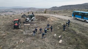 NEVŞEHİR KENT ORMANI’NDA YENİLEME ÇALIŞMALARI BAŞLADI