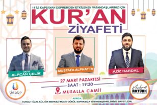 Depremde hayatını kaybedenler için Ürgüp’te mevlit okunacak