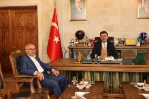 Özdemir başkanların konuğuydu