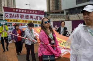 Hong Kong’da 2020’den bu yana ilk protesto