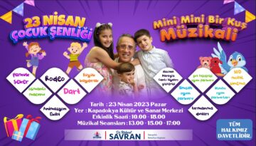 NEVŞEHİR BELEDİYESİ 23 NİSAN’DA ÇOCUK ŞENLİĞİ DÜZENLİYOR