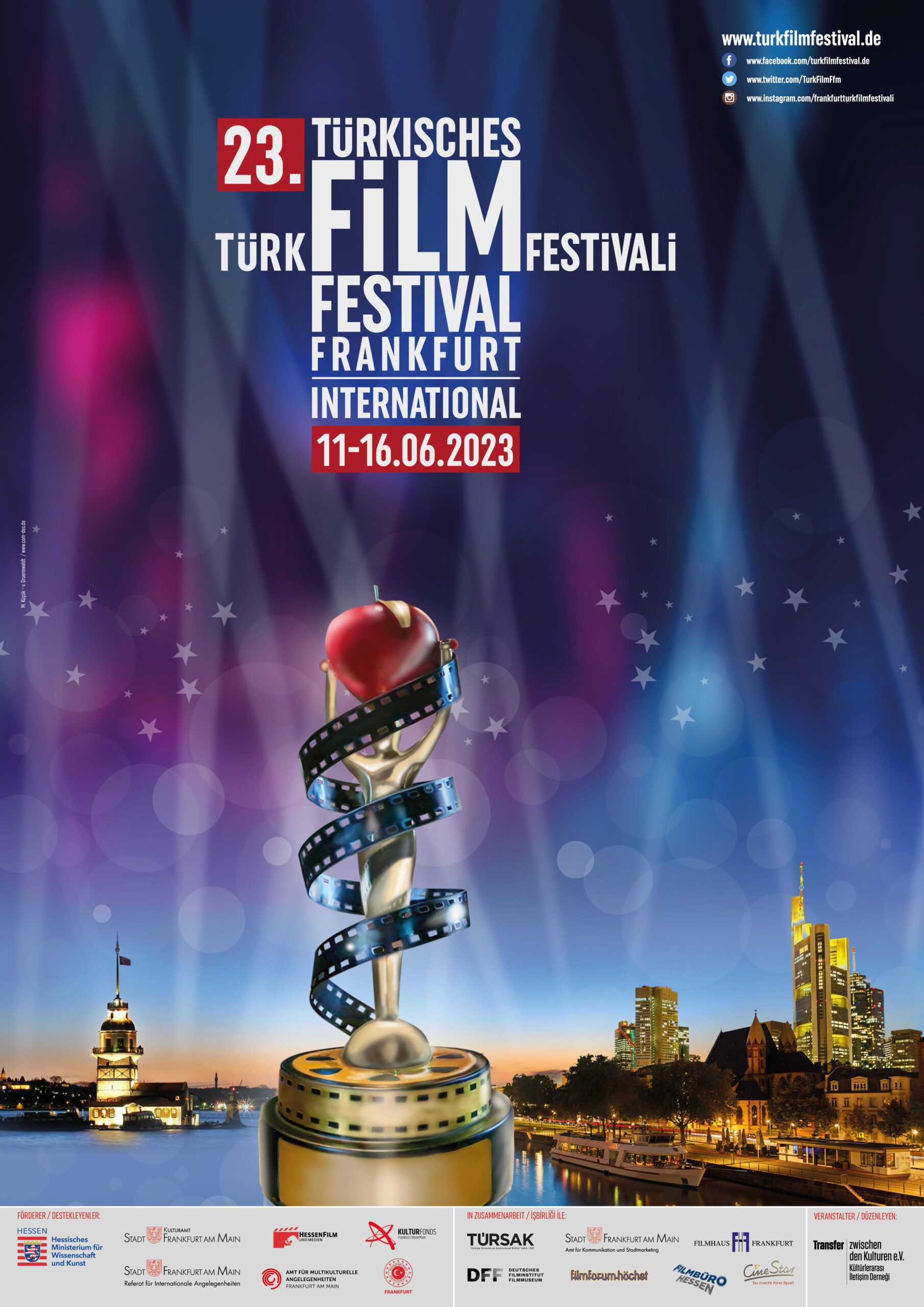 23.ULUSLARARASI FRANKFURT TÜRK FİLM FESTİVALİ HAZIRLIKLARI DEVAM EDİYOR