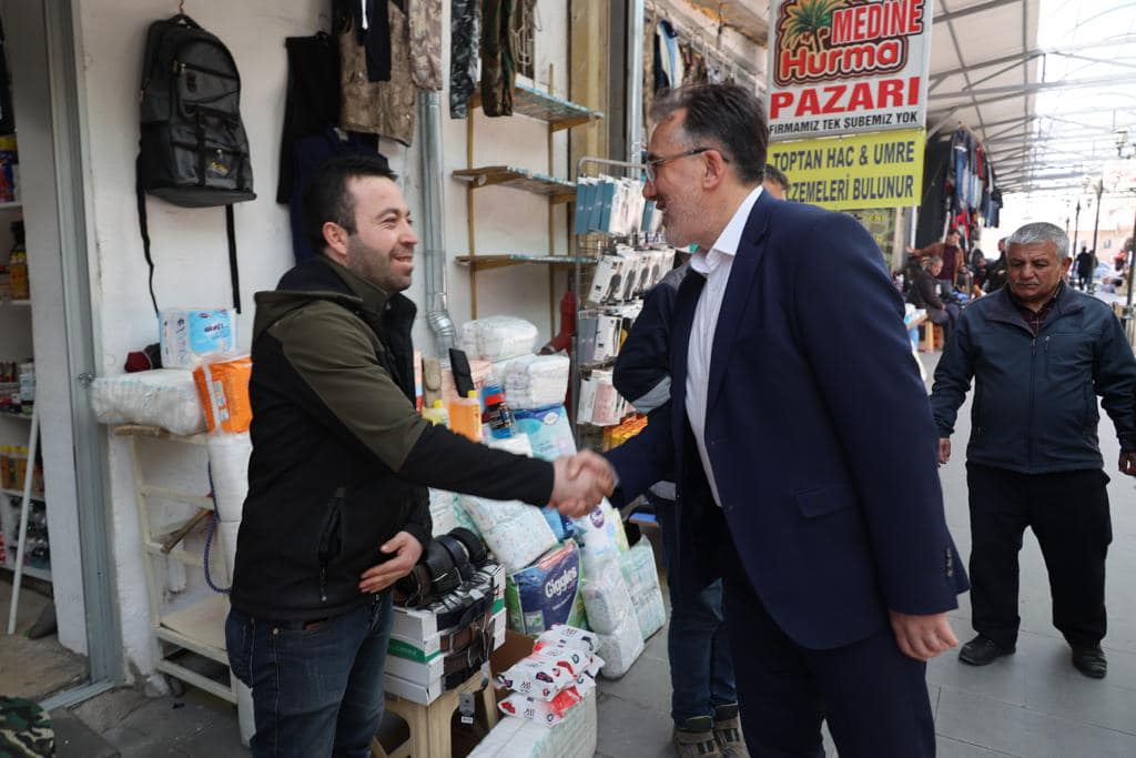 SAVRAN ESNAF ZİYARETLERİNDE BULUNDU